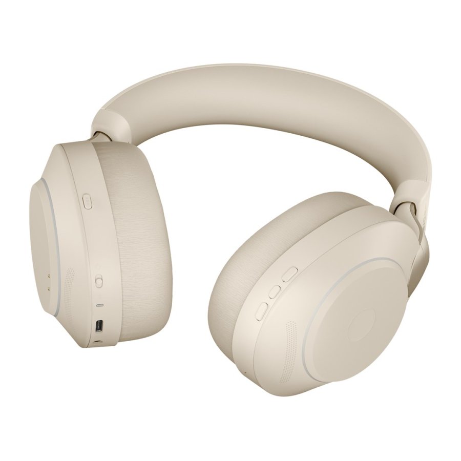 Jabra Evolve2 85 Headset Kabel & tr�dl�s Kontor/Callcenter USB Type-A Bluetooth Beige #1