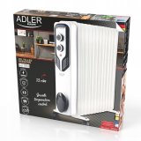Adler | Oil-Filled Radiator | AD 7818 | Oil Filled Radiator | 2500 W | Number of power levels 3 | Suitable for rooms up to  m2 | White #2