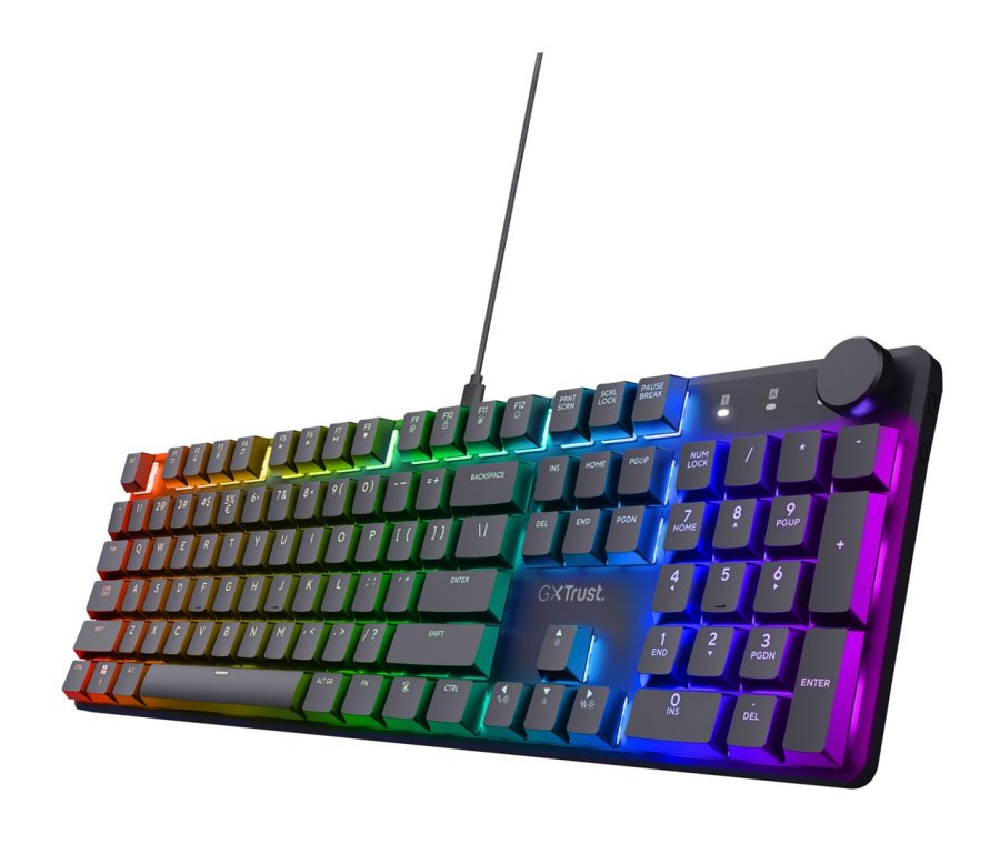 Trust GXT 866 TORIX tastatur Spil USB QWERTY US International Sort #4