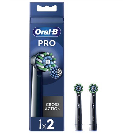Oral-B | Replaceable toothbrush heads | EB50BRX-4 Cross Action | Heads | For adults | Number of brush heads included 4 | Black #2