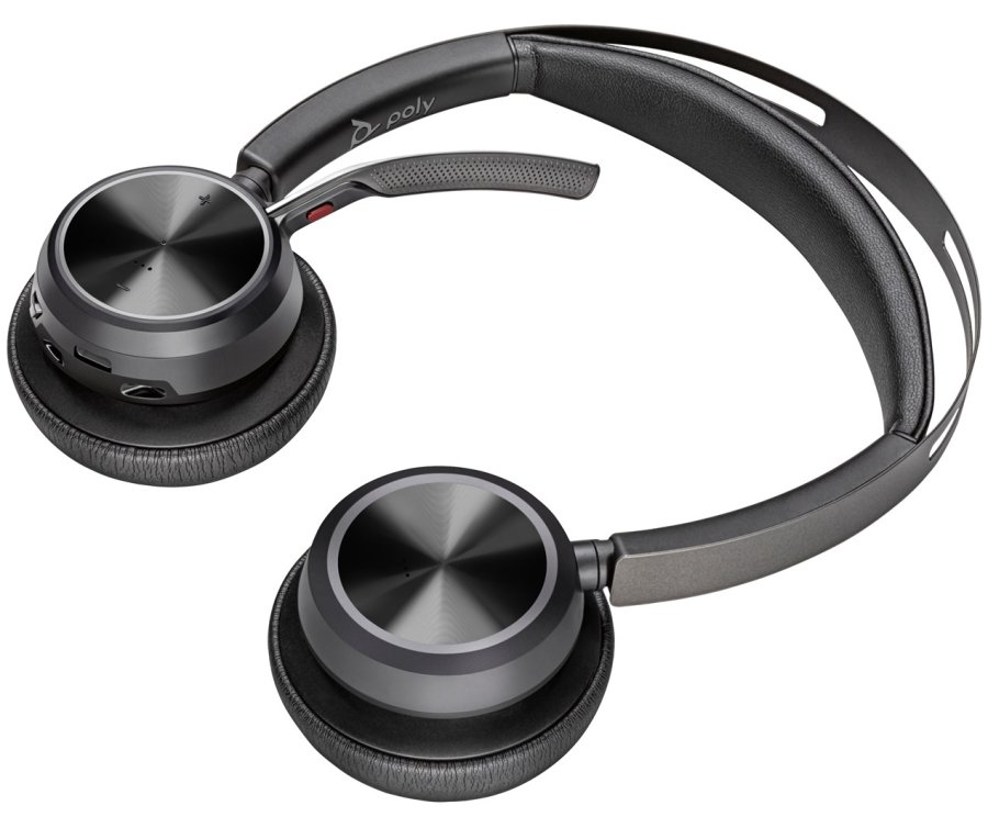 Poly Voyager Focus 2 USB-C-C Headset +USB-C/A Adapter #7
