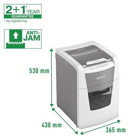Leitz 80110000 papirmakulator Krydsmakulering 22 cm Gr, Hvid #11