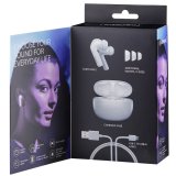 Intenso White Buds T302A Hovedtelefoner True Wireless Stereo (TWS) I rerne Opkald/Musik/Sport/Hverdag USB Type-C Bluetooth Hvid #4