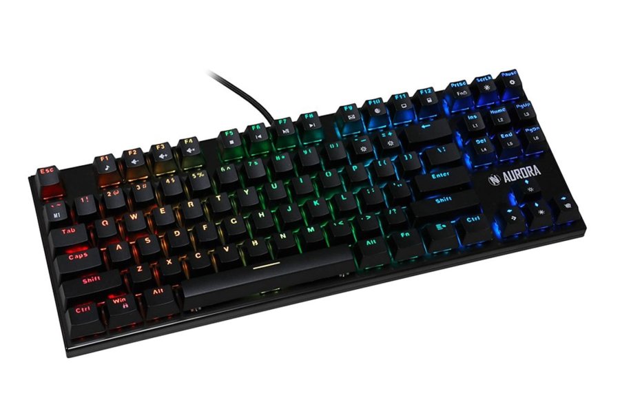 iBox IKGMK2R tastatur Spil USB QWERTY US engelsk Sort #24
