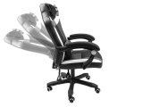FURY Avenger M+ Universal gamingstol Polstret sde Sort, Hvid #3