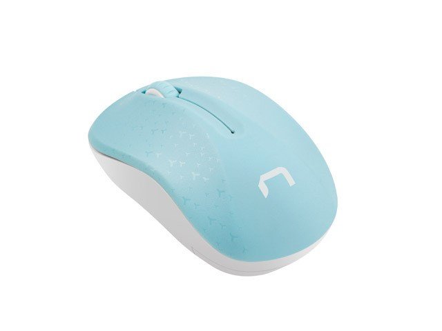 Natec trdls mus Toucan bl-hvid 1600DPI #1