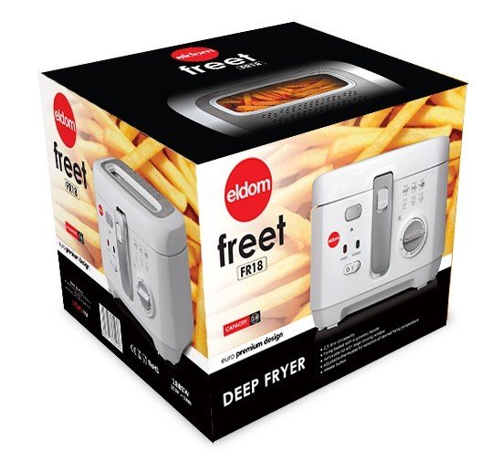 ELDOM FREET frituregryde, 2,5 l, 400 g fritter, temperaturregulator #29