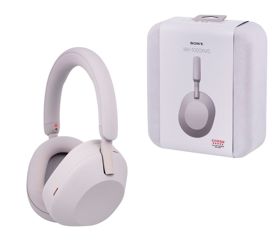 Sony WH-1000XM5 in-ear bluetooth-hovedtelefoner slv #1