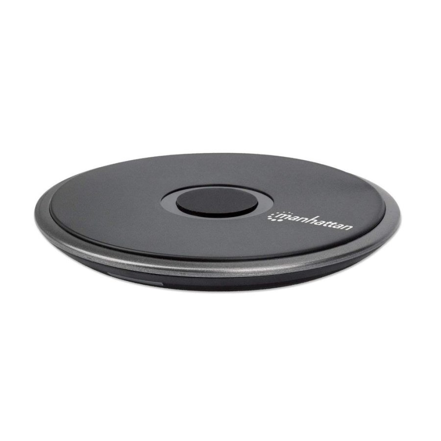 Manhattan 102186 oplader til mobil enhed Universel Sort USB Trdls opladning Hurtig opladning Indendrs #1