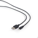 Gembird CC-USB2-AMLM-1M Lightning kabel Sort #2