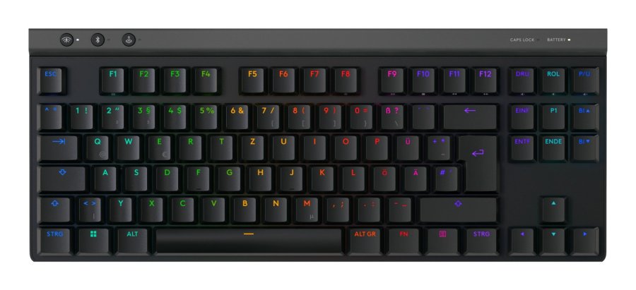 Logitech G515 tastatur Spil RF trdls + Bluetooth QWERTZ Tjekkisk Sort #1