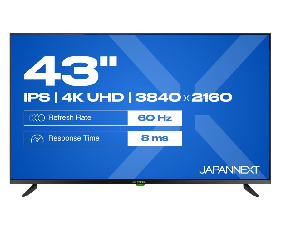 JAPANNEXT JN-IPS430UHD60F computersk�rm 109,2 cm (43