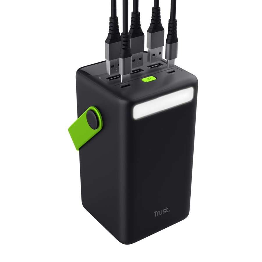 Trust Redoh XXL 50000 mAh Sort, Grn #7