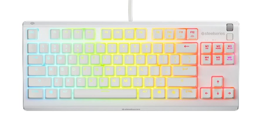 Steelseries APEX PRO TKL GEN 3 tastatur Spil USB US engelsk Hvid #1