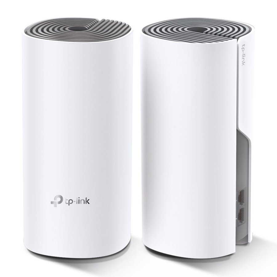 TP-Link Deco E4 (2-pack) Dual-band (2,4 GHz / 5 GHz) Wi-Fi 5 (802.11ac) Hvid, Gr� Intern #2