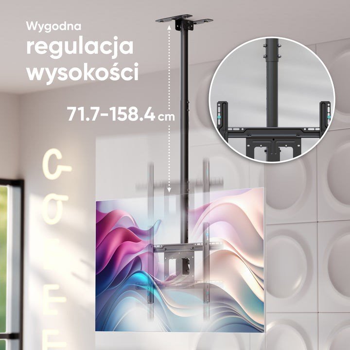 ONKRON N1L-B tv-beslag 2,03 m (80