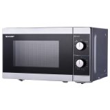Sharp Home Appliances YC-MS01E-S mikroblgeovn Bordplade Solo mikroovn 20 L 800 W #1