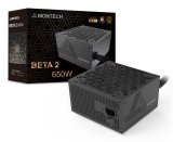 Montech BETA 2 enhed til str�mforsyning 650 W 20+4 pin ATX ATX Sort #1