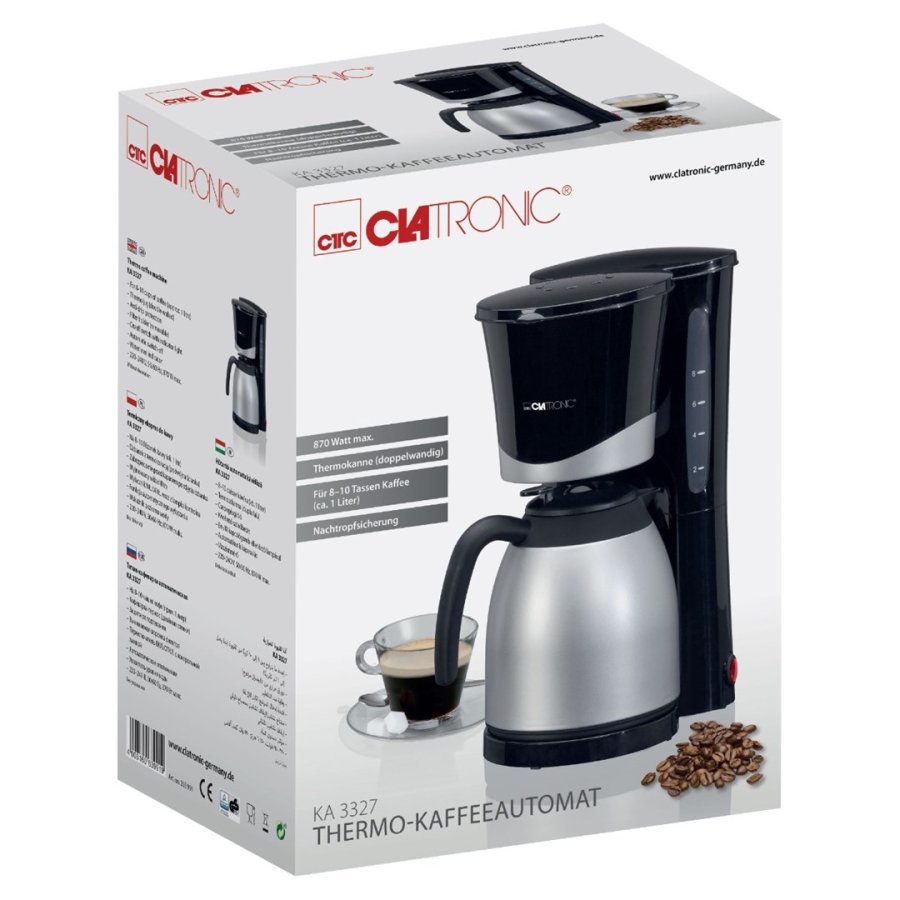 Clatronic KA 3327 Fuld-auto Filter kaffemaskine #2