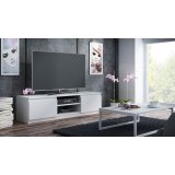 Topeshop RTV140 BIEL TV stativ & underholdningscenter 2 hylder #2