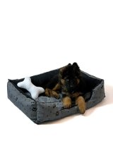 GO GIFT Hunde seng XXL - grafit - 90x63x16 cm #5