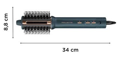 Rowenta Air Brush 3D UB9720E0 h�rstyler Varmluftsb�rste Airflow Kobberfarve, M�rkebl� #3