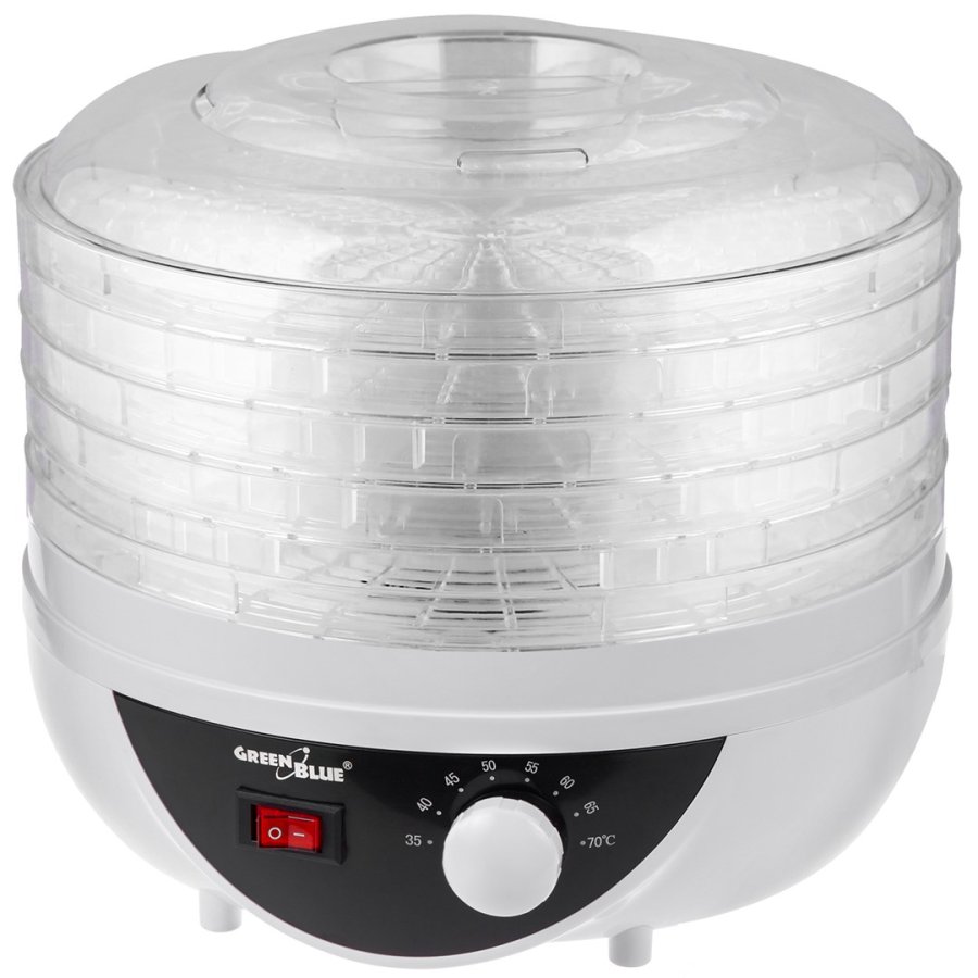 GreenBlue svampe-, grntsags- og frugttrrer, 250W, ekstra stjsvag, 5 sigter, GB195 #5