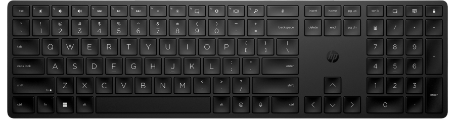 HP 450 programmerbart, trdlst tastatur #1