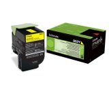 Lexmark 802Y tonerpatron 1 stk Original Gul #1
