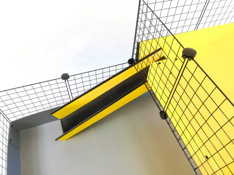 C&C Modulrt bur 3x2 + Loft 2x1+ sort rampe #2