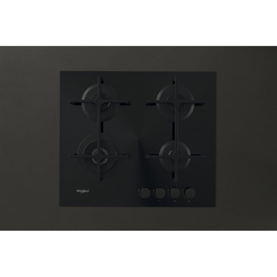 Whirlpool AKT 627/NB1 Sort Indbygget 59 cm Gaskomfur 4 zone(s) #7