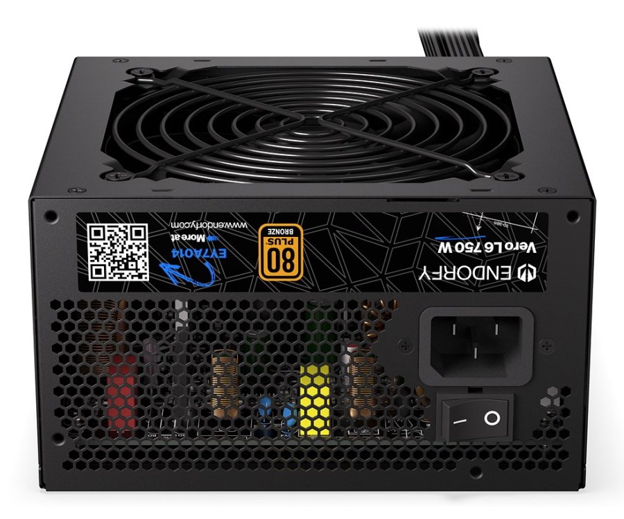 ENDORFY Vero L6 enhed til str�mforsyning 750 W 24-pin ATX ATX Sort #11