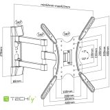 Techly ICA-PLB 136E tv-beslag 139,7 cm (55