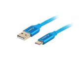 Lanberg CA-USBO-22CU-0010-BL USB-kabel 1 m USB 2.0 USB C USB A Bl #1