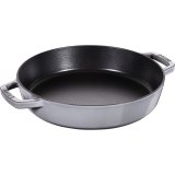 STAUB Cast Iron Frying Pan with Two Handles 26 cm, Graphite #4