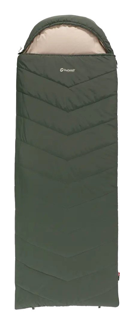 Outwell Caldera Lux Voksen Halv-rektangul�r sovepose Polyester Gr�n #1