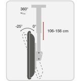 Techly ICA-CPLB 946L skrmbeslag til skiltning 177,8 cm (70
