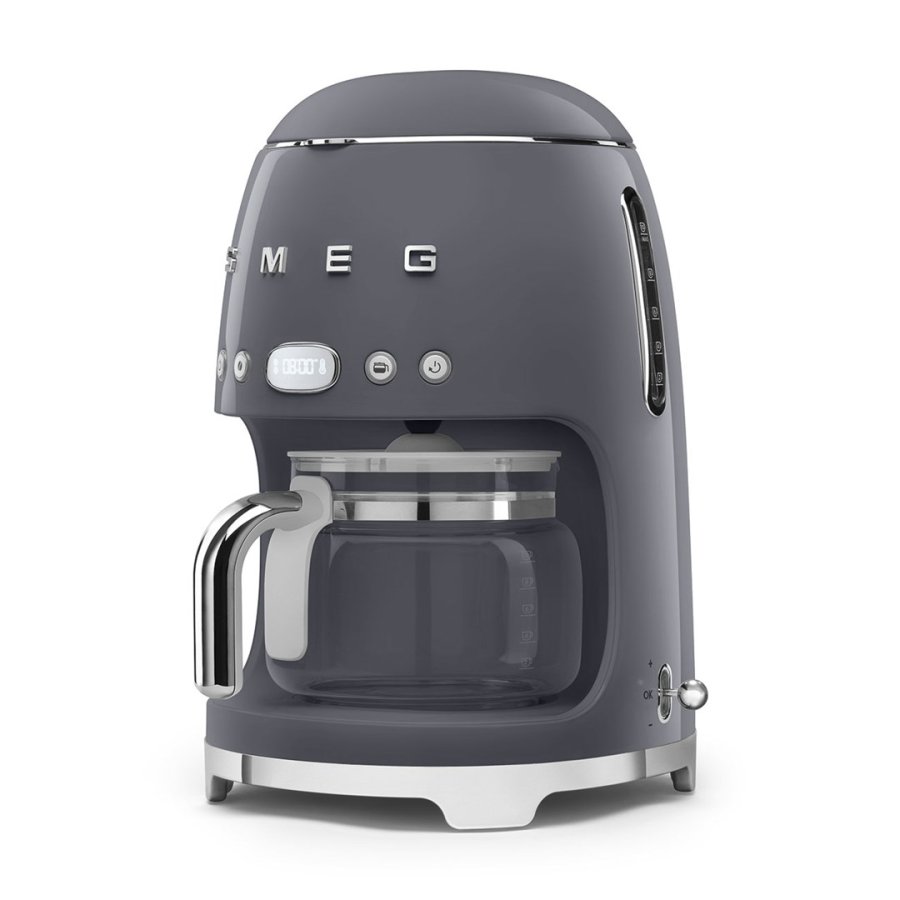 Smeg 50's Style Drypfilter kaffemaskine DCF02GREU Slate Grey #5