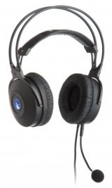 Connect IT CI-256 hovedtelefoner/headset Ledningsfrt Spil Sort #1
