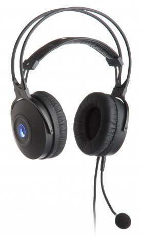 Connect IT CI-256 hovedtelefoner/headset Ledningsfrt Spil Sort #1