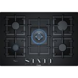 Bosch Serie 6 PPQ7A6B90 kogeplade Sort Indbygget Gaskomfur 5 zone(s) #1