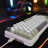 Inca IKG-455 tastatur Spil USB + RF Wireless + Bluetooth QWERTY Tysk Hvid #8