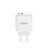 SAVIO LA-06 USB Type A & Type C Quick Charge Power Delivery 3.0 Indendrs #1