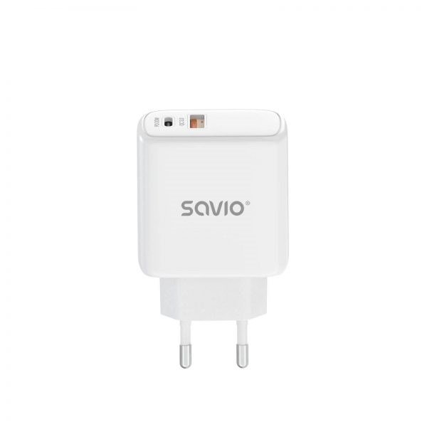 SAVIO LA-06 USB Type A & Type C Quick Charge Power Delivery 3.0 Indendrs #1