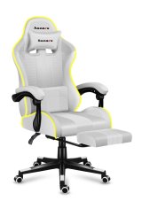 HUZARO FORCE 4.7 RGB White GAMING STOL #12