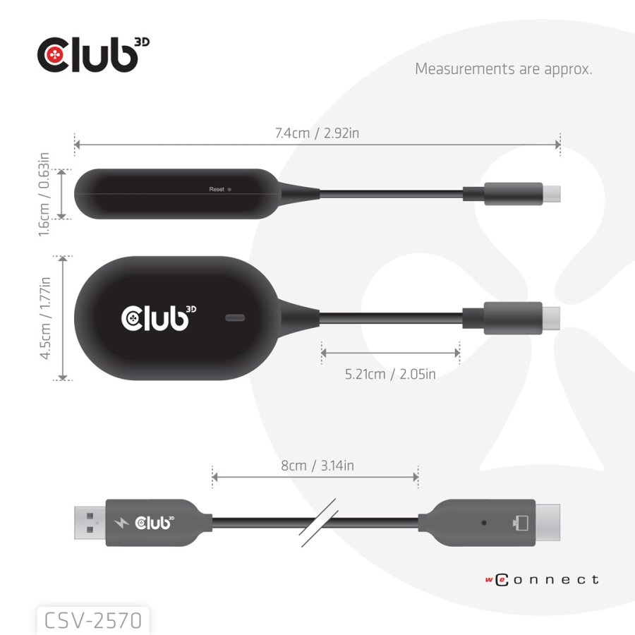 CLUB3D CSV-2570 interface hub USB Type-C #4