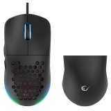 RAMPAGE KABELFORBUNDET GAMING MUS 12800 DPI BLINK BLACK #3