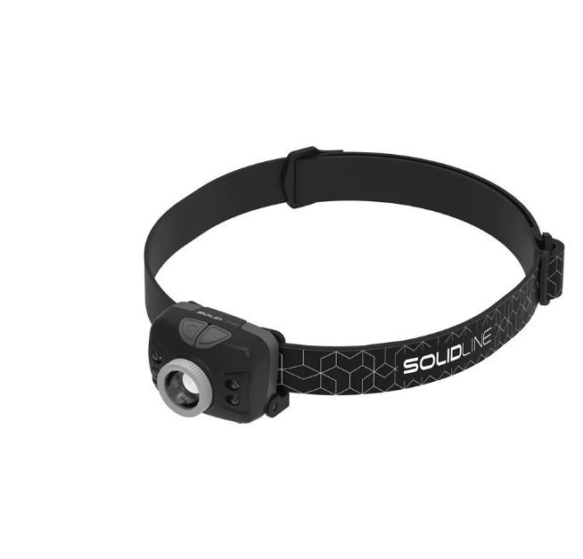 Solid 502205 lommelygte Sort Hovedbnd lommelygte LED #1