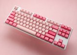 Ducky One 3 TKL Gossamer Pink tastatur Spil USB US engelsk Lyserd, Hvid #3