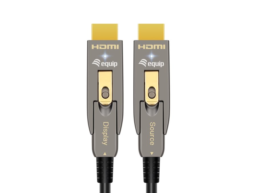 Equip 119412 HDMI-kabel 15 m HDMI Type-A/HDMI Type-D Sort #1